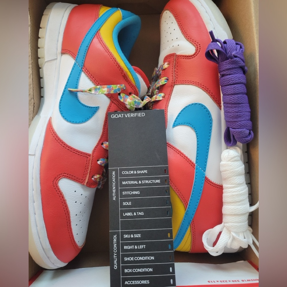 Nike Dunk Low QS LeBron James X Fruity Pebbles